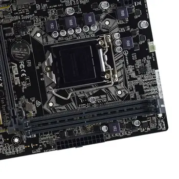 ASUS H110M-K X LGA 1151 Doske DDR4 Intel H110 Chipset Pre Core i7 6700 6320 cpu, 32GB RAM PCI-E X16 USB3.0 SATA 6 VGA ATX