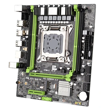 X79 Doska Set s Xeon E5 2650 LGA2011 Podporu 10600 DDR3 ECC REG Pamäť MATX SATA NVME M. 2 SSD