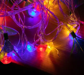 LED blikajúce lampa dekorácie string svetla batérie poľa lampa