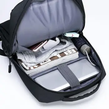 Batoh Mužov, USB Nabíjanie, Vodotesná 15.6 Palcový Notebook Bežné Oxford Muž Obchodné Taška Počítač, Notebook Batohy pre MAC