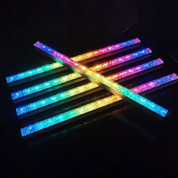 Diamond Objektív ARGB LED Svetelný Panel pre DIY PC Prípade Stolného Počítača na Šasi, Dekoratívne Svetlo