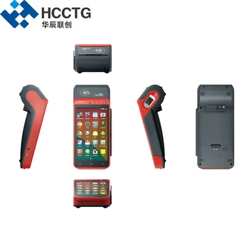 Finančné Mobile Retail Bezdrôtové RFID snímač Čiarových kódov & Tlačiareň Dotykový POS Terminál Systémy (HCC-Z100)