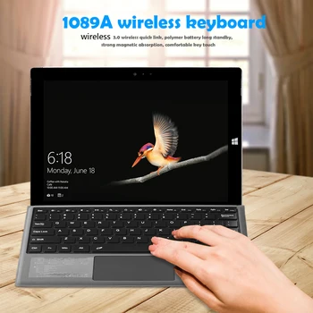 Klávesnice Microsoft Surface Pro 3/4/5/6/7 PC Notebook Univerzálne Ultra-Slim Prenosných Bezdrôtových Tablet Keyboard Type-C Nabíjania