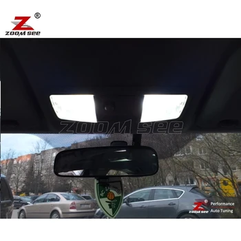 Vysoký Výkon Biela, Canbus LED Interiér Auta 12pcs Pre Mitsubishi Delica D:5 D5 CV5W CV2W (2007-2018) Auto špz Kmeň Svetla