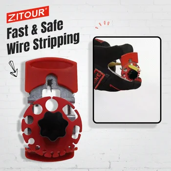 Zitour® Ručné Rýchle Striptérka Multi-Nástroj Drôtené Káblové Fréza Skladací Nôž Pre Auto Nástroje Mechanické Dielne Drevoobrábacích Nástrojov