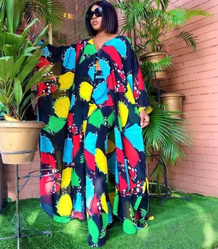 Letné Afriky Oblečenie Pre Ženy, Dve Kus Nastaviť Zodpovedajúce Dashiki 2021 Módne Dlhé Šaty Sady Nohavice, Obleky, Oblečenie Party Šaty
