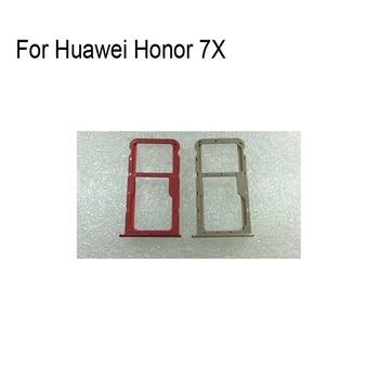 Pôvodnej SIM Kartu Pre Huawei Honor 7X 7x SD Kartu SIM Karta Držiak SIM Karty, Zásuvka Pre Huawei Honor 7 X Diely