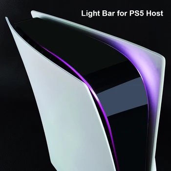 Pre PS5 Hosť Svetelný Panel LED Aufkleber Svietiace Nálepky PS 5 Konzoly Lightbar Obtlačky Príslušenstvo