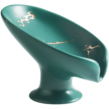 Európska Luxusné Mramorové Keramiky Matt Mydlo Jedlo Hotel Kúpeľňa Mydlo Mozgov Box Porcelánu Zabrániť Stojaté Vody S Mydlom Skladovanie Jedlo