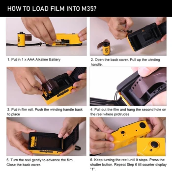 Pre Kodak Pocity Fotoaparát na Film Vintage M35 Non-Jednorazové Nostalgia Retro Film Stroj Ručné Opakovane Filmový Fotoaparát s Bleskom