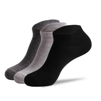 Nové Ponožky Pre Mužov Priedušná Neviditeľné Bavlna protišmykových Tuhé Horúce Predaj Bežné Popular Vysoká Kvalita 1Pair Loď Ponožky