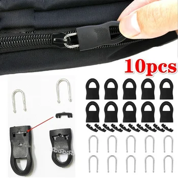 10pcs Nahradenie Zips Značky Zip Fixer Pre Oblečenie, Tašky Príslušenstvo