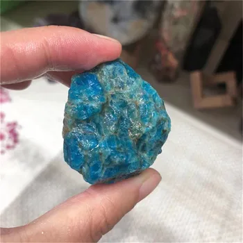 Prírodné Modré Apatitu Hrubé Kryštály, Liečivé Kamene Pre Feng Shui