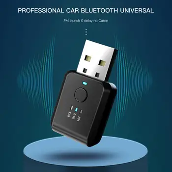 Bezdrôtové pripojenie USB Bluetooth-kompatibilné 5.0 Adaptér Auto Prijímač Stereo Audio Adaptér Hudby Prijímač Mini Audio Adaptér Pre Auto