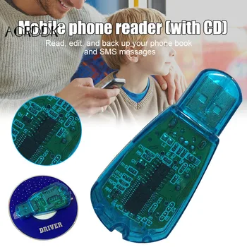 Čítačka USB Čítačkou SIM Kariet Simcard Spisovateľ/Copy/Cloner/Backup GSM, CDMA WCDMA Mobil DF