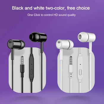Vodotesné Slúchadlá do uší pre Android pre Počítač Voliteľný 3,5 MM Univerzálny In-ear Káblové Slúchadlá s Mikrofónom Slúchadlá Slúchadlá pre IPhone