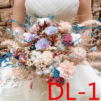 Svadobné svadobné doplnky drží kvetiny 3303 DL 1-15