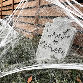 Halloween Strašidelné Strany Tvárny Spider Web Spider Haunted House Bar Rekvizity pre Halloween Party Scénu, Rekvizity Dekorácie Dodávky