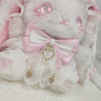 Lolita aslant Lolita predstavuje JK roztomilý zajačik package harajuku bowknot čipky králik taška