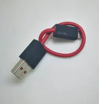 2 ks 17 cm Krátke Micro USB Nabíjací Kábel Pre Beats Dr. Dre Solo Studio PILULKU Powerbeats2 3 Bezdrôtové Slúchadlá