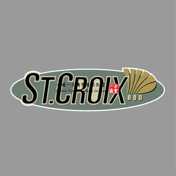 Logo Samolepky pre St Croix Vinyl Odtlačkový Nálepky Rybárske Lure Rod Cievky Riešiť Basy Loď Ryba Návnady
