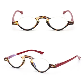 +1+1.5+2+2.5+3+3.5 Nové 2021 Anti-modré Šošovky Pol Okuliare na Čítanie Rám High-end Nového Ročníka Vysokej Kvality Presbyopia okuliare 2021