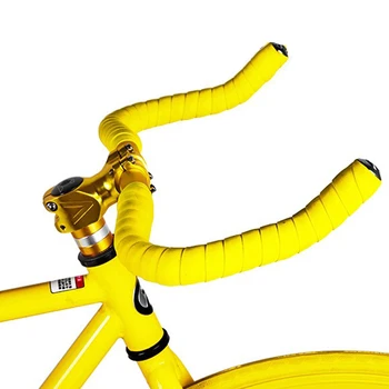 Cestný Bicykel Bicykel Riadidlá pásky Kamufláž, jazda na Bicykli Zvládnuť Pás Cork Wrap s Barom Zástrčky 17 Farieb FZE001