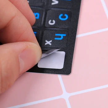 Ruský štandardné rozloženie klávesnice nálepky písmená na náhradnú sa Hodí akýkoľvek desktop alebo notebook, klávesnica