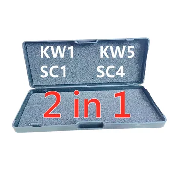 LiShi 2 v 1 Nástroj Zámočník Nástroje KW5 SC4 KW1 KW5 pôvodné lishi