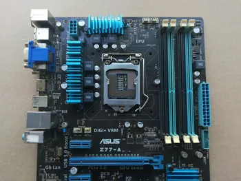 Používané,ASUS Z77-pracovnú Dosku Z77 Pätica LGA 1155 i3 i5 i7 DDR3 32G ATX UEFI BIOS základnej dosky