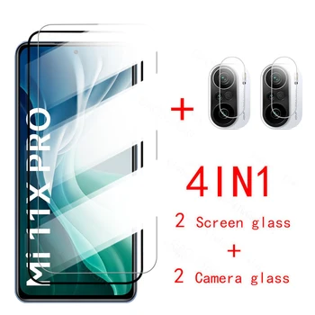 Telefón skla Pre Xiao 11X Pro 2021 Objektív Fotoaparátu Screen Protector Xiami Xiomi 11 X 11XPro Mi11X Mi11XPro 6.67 palcový Tvrdené sklo