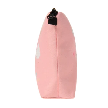 Jom Tokoy 3D Tlač Ružový jednorožec make-up Tašky S Multicolor Vzor Roztomilý Kozmetika Pouchs Pre Cestovanie Dámy Kozmetická Taška