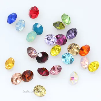 144p ss1 Kolo Farba poukázal Fóliovaných späť czech Crystal Diamante kamienkami sledovať opravu Skla kamienkami kameň Šperky čo korálky