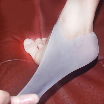 1 Pár Silikónové Hydratačný Gél Päty Ponožky Popraskané Nohy Ochranné Starostlivosť O Pleť Starostlivosť O Nohy Ponožky, Chrániče Na Starostlivosť O Nohy Nástroj