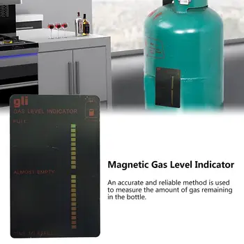 Domácnosti Magnetické Plynu Indikátor Úrovne Rozchod Propán Bután Palivo Plyn Nádrž Fľaša Indikátor Úrovne Opakovane Spoľahlivé A Presné