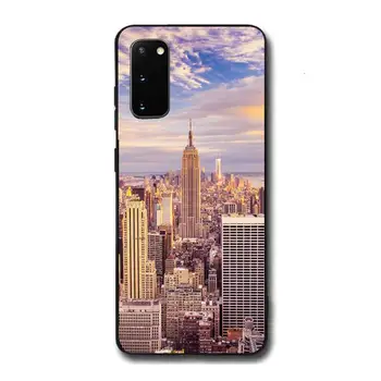 NYC NEW YORK City Krajiny Telefón puzdro Pre Samsung Galaxy A21S A31 A32 A20RE A51 A52 A71 5G A72 A80 A91 S10 Lite Kryt