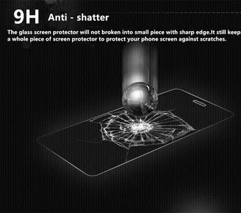 Premium Tvrdeného Skla Pre Samsung Galaxy Alfa G850 G850F G8508S Screen Protector Tvrdeného Ochranný Film Stráže