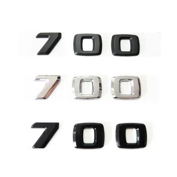 Listy Číslo batožinového priestoru Emblémy 700 Znak pre BRABUS 700 Znak Nálepky