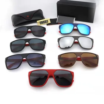 Móda Pohode Polarizované slnečné Okuliare Mužov Luxusné Značky Dizajnér TR90 Námestie Slnečné okuliare Okuliare Jazdy Okuliare Gafas De Sol 4309