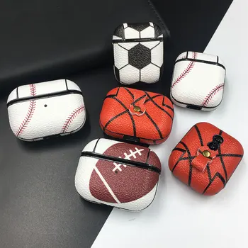 Jedinečný Basketbal, Baseball Vzor Slúchadlá Prípade Airpods 3 2021 Shockproof Ochranné puzdro Pre Letecké jednotky 4 1 2 Pro Kryt