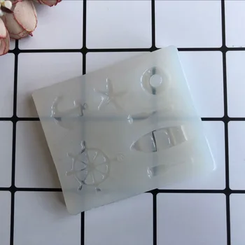Aouke DIY loď kombinácii silikónovej gumy formy zrkadlo H090