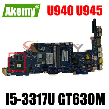 AKEMY VCUAA LA-9161P MB K000136090 Pre toshiba satellite U940 U945 Doske HD4000 SR0N8 I5-3317 GeForce GT630M