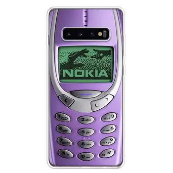 Nokia Retro Telefón Telefón puzdro Pre Samsung Galaxy A50 A70 A30 A40 A20E A10S Poznámka 20 Ultra 10 Lite 8 9 A6 A7 A8 A9 Plus + Shell