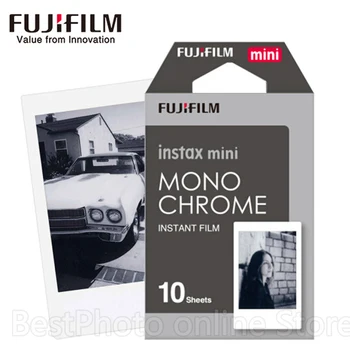 10-50 Listy Fujifilm Fuji Instax Mini 8 9 Čiernej a bielej Monochromatické Filmy na Okamžité Mini 8 9 7 25 Fotoaparát fotografický papier