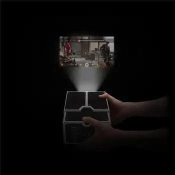3D Projektor Kartón Mini Smartphone Projektor Svetlo Novinka Nastaviteľné Prenosné Kino Domáce Kino Pico