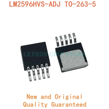 10PCS LM2596HVS-ADJ NA-263-5 LM2596HVS ADJ TO263-5 TO263 NA-263 SMD nové a originálne IC Chipset