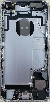 Bývanie Pre iPhone 6 6 6 plus 6 plus Batérie Zadný Kryt Zadné Dvere Bývanie Rám Zostavy S Plnou Malé Diely