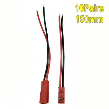 10pcs/páry 2pins Konektor, mm 8 mm 10 mm LED pripojenie drôt samec a samica konektor pre led pásy svetla napájanie