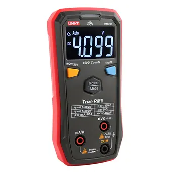 Test Meter A Detektor UT123D Smart Home Digitálny Multimeter Malé Prenosné Domov Mini Odolné Multimeter