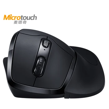 Microtouch N300LWM Ergonomická bezdrôtová batérie office vyhradená makro programovanie vlastné jednotky Grip ľavou rukou myš